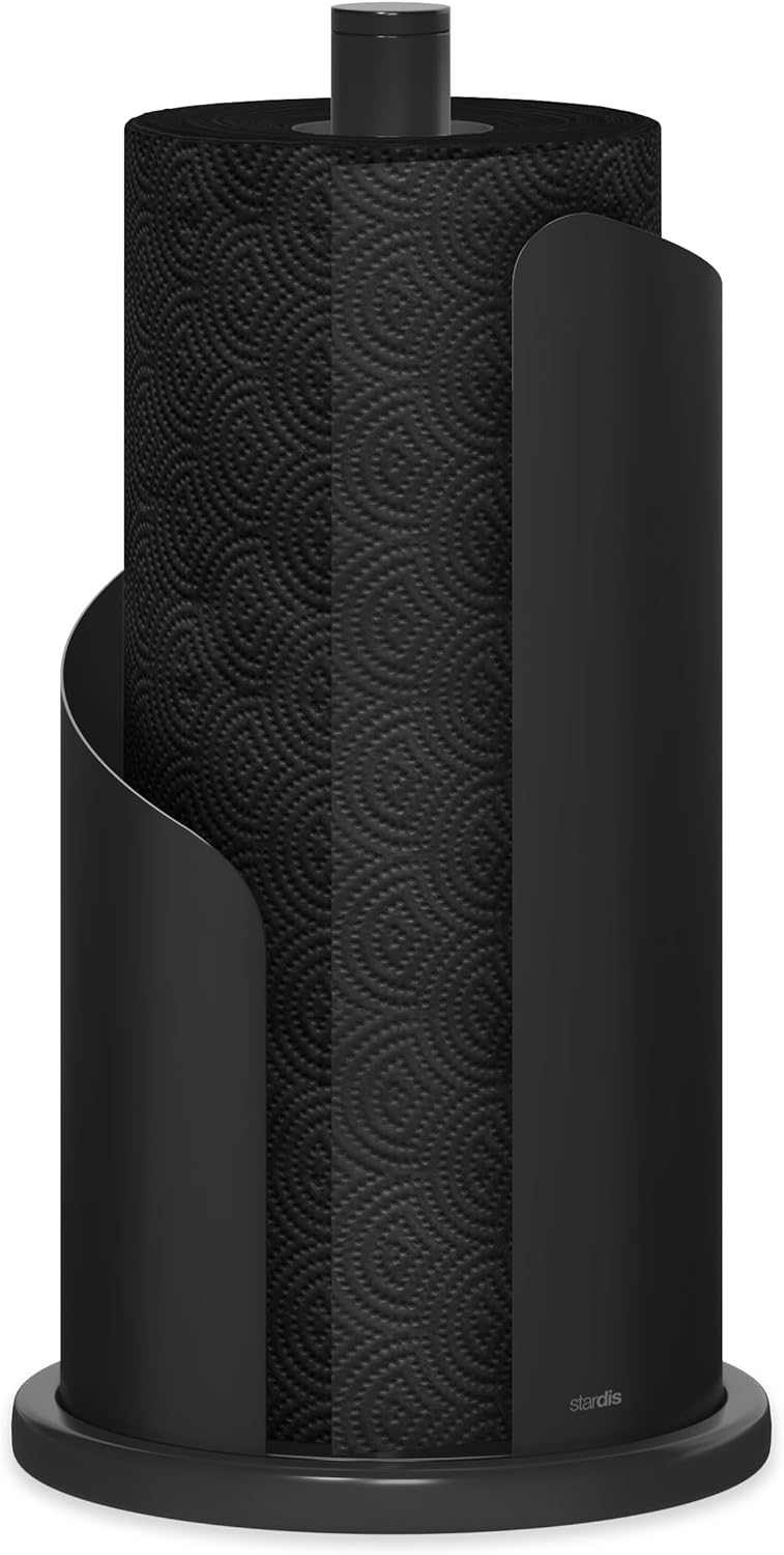 Halter für Küchenrolle, Pure Black
