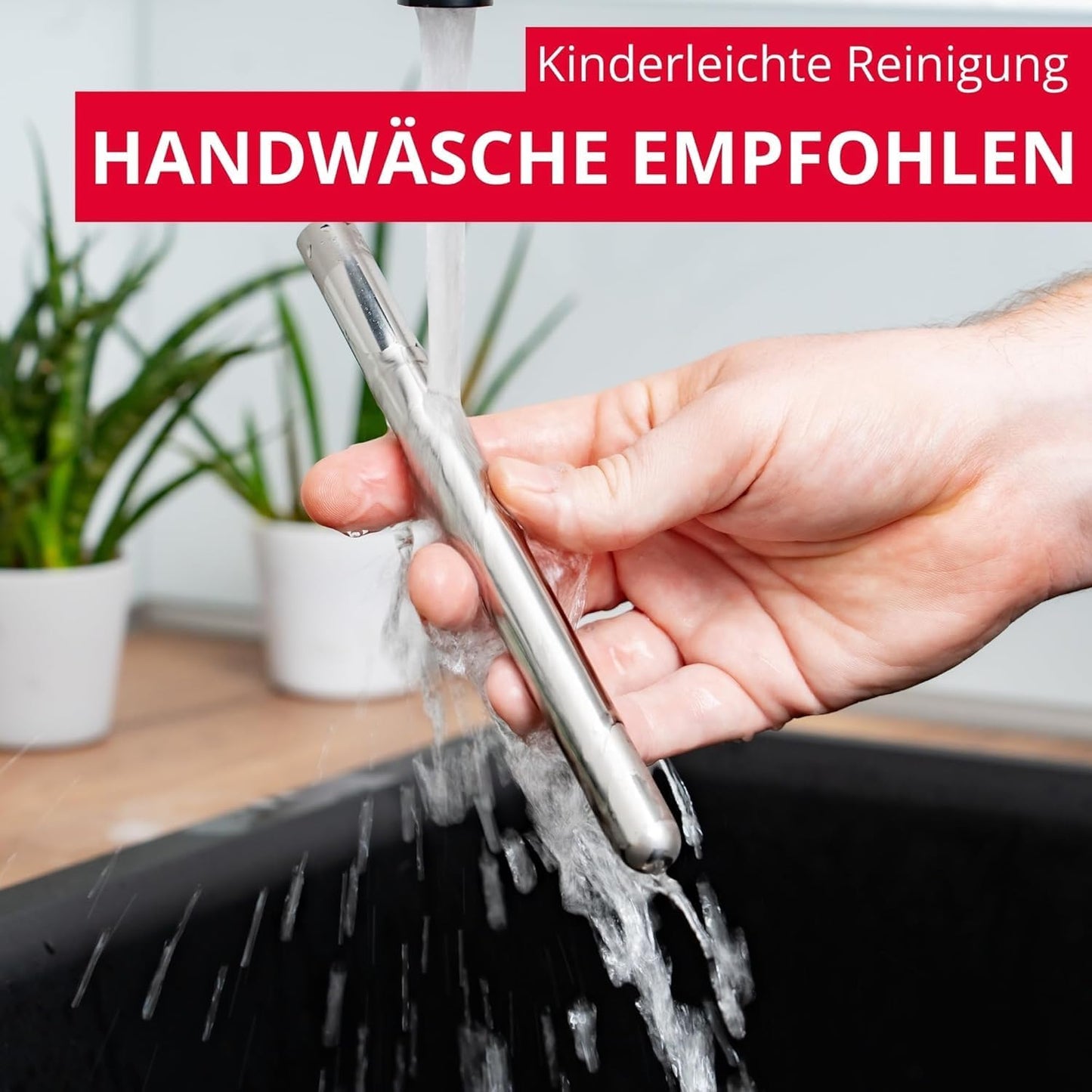 Weinkühlstab mit Ausgiesser 'Simono', Weinkühlstab