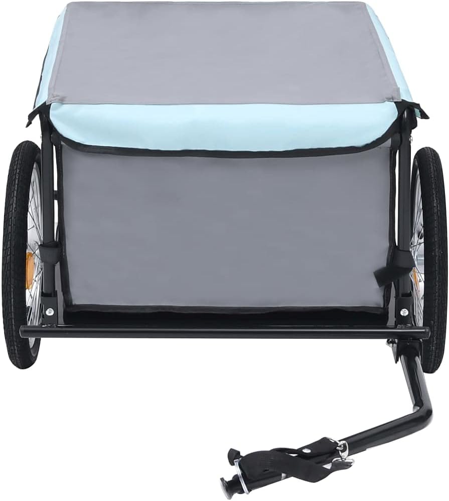 Lastenanhänger bis 65 kg, Schwarz und Blau