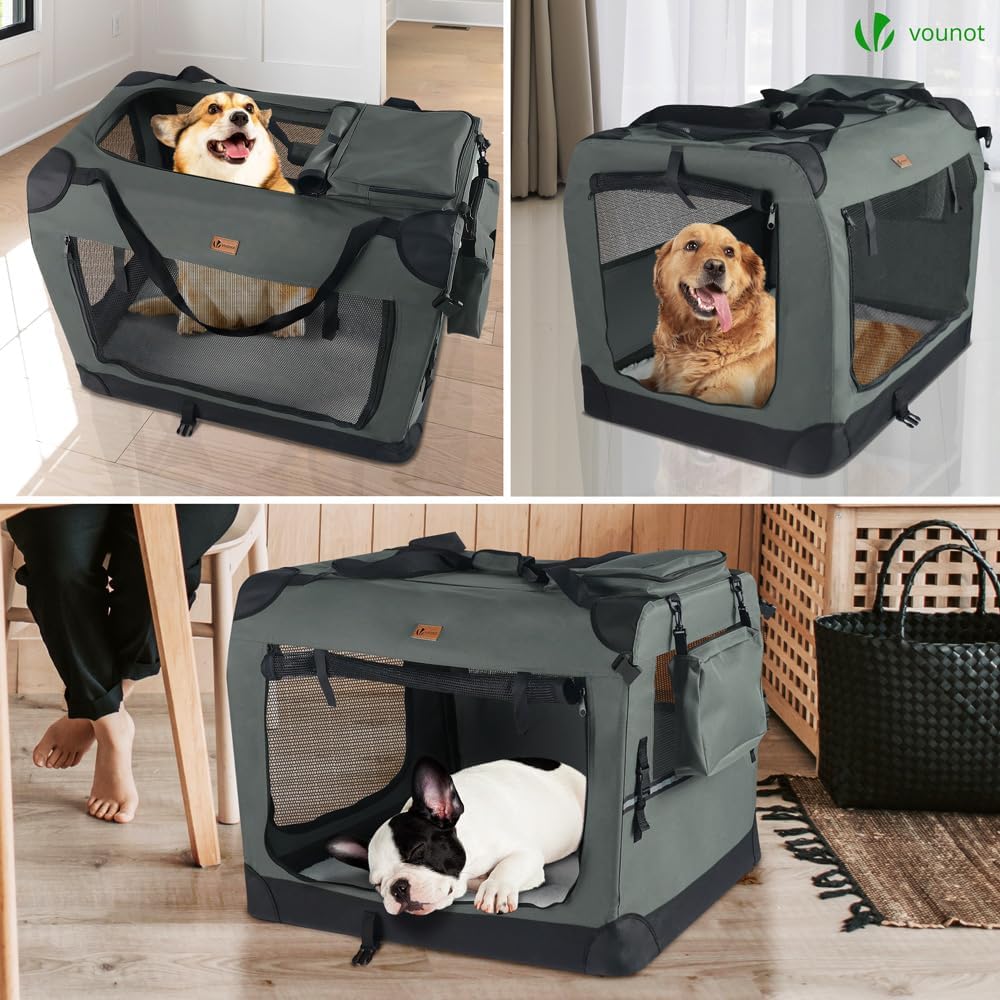 Faltbare Transportbox, L 82 x B 60 x H 60 cm Grau
