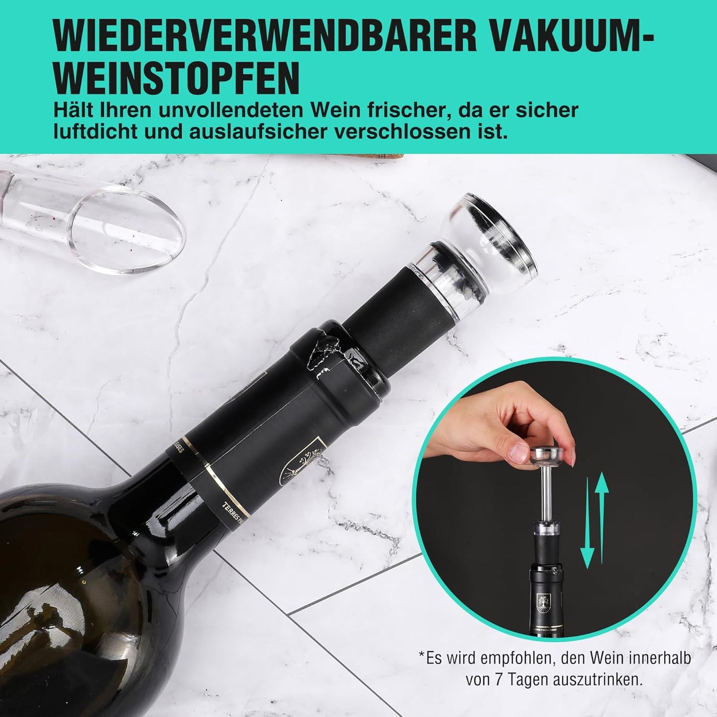 Elektrischer 4-in-1 Weinflaschenöffner