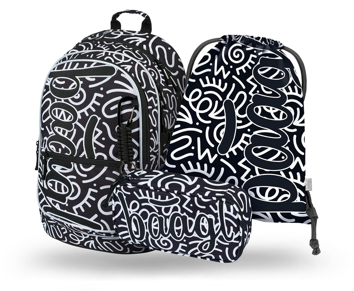 Schulrucksack-Set 3-teilig für Grundschule, Element