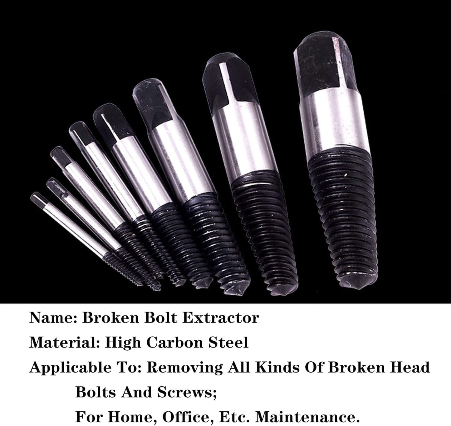 8-teiliges Schraubenausdreher Set