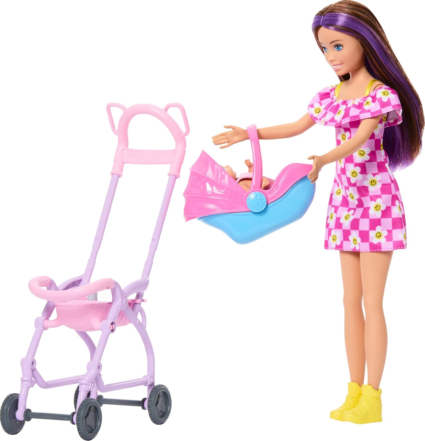 Skipper Babysitters mit Kinderwagen