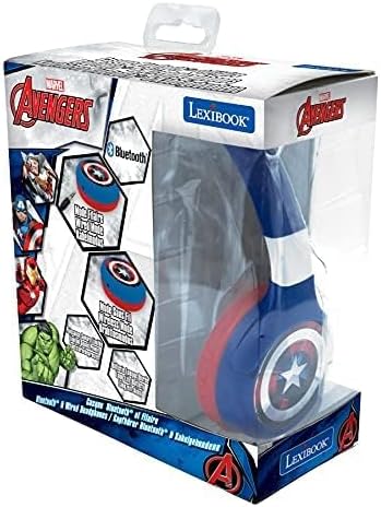Marvel Avengers 2-in-1-Audio-Kopfhörer mit Bluetooth, The Avengers