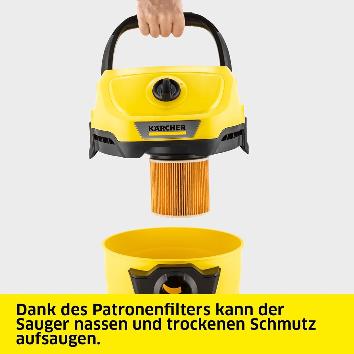 Nass-Trockensauger WD 3 mit Blasfunktion