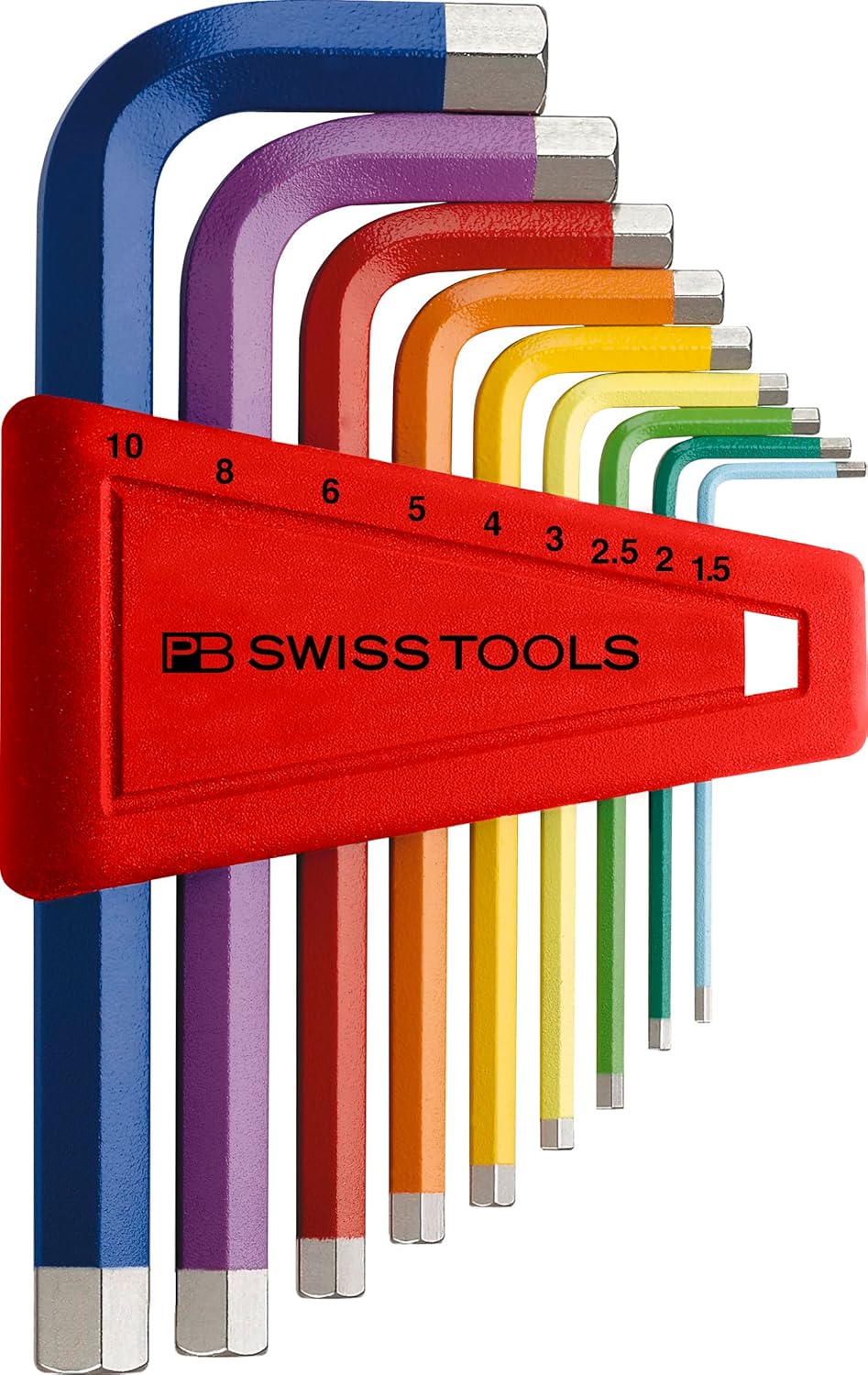 Innensechskant Winkelschraubendreher-Set (9-teilig), PB 210.H-10 RB (1,5-10mm)
