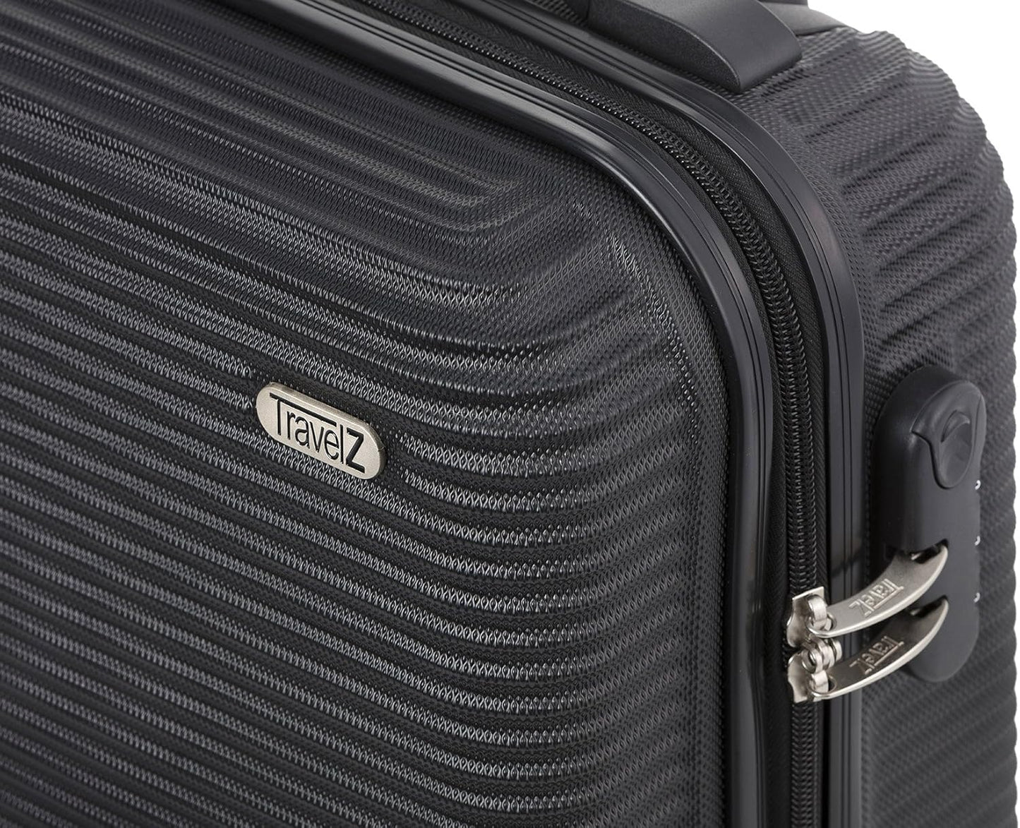 Hartschalen-Handgepäckkoffer 54cm Horizon, Schwarz