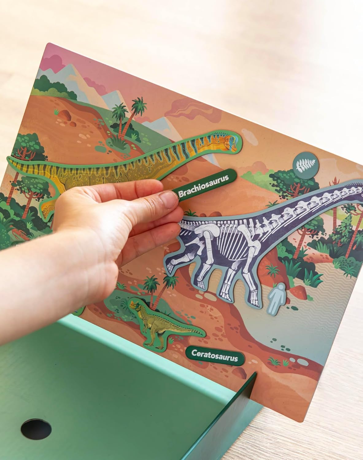 Magnetspiel Dinosaurier