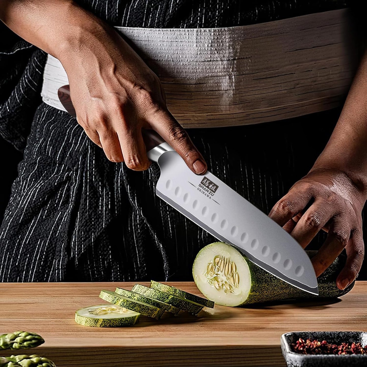 Profi Santokumesser, Santoku Messer
