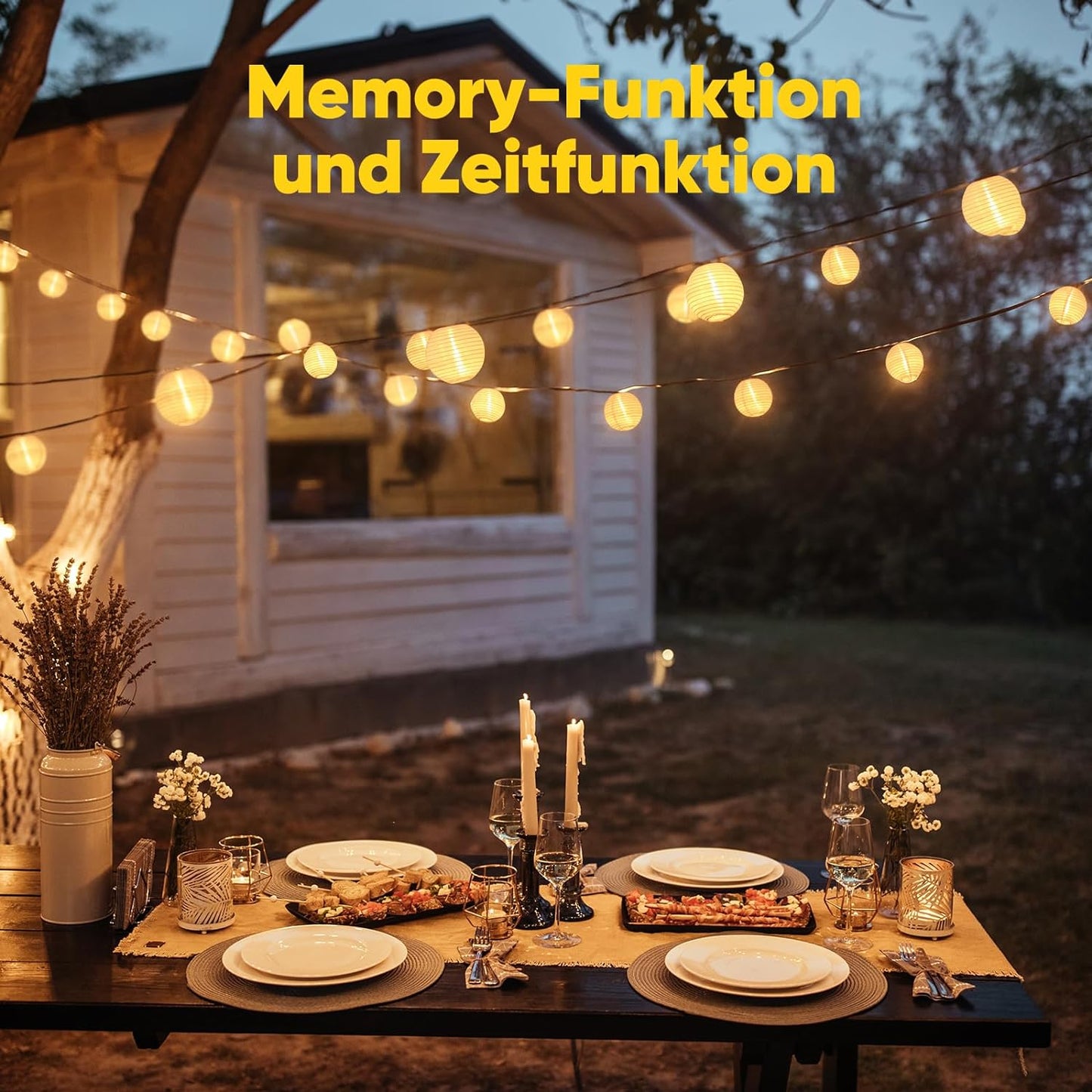Lampionlichterkette 910068, 10m