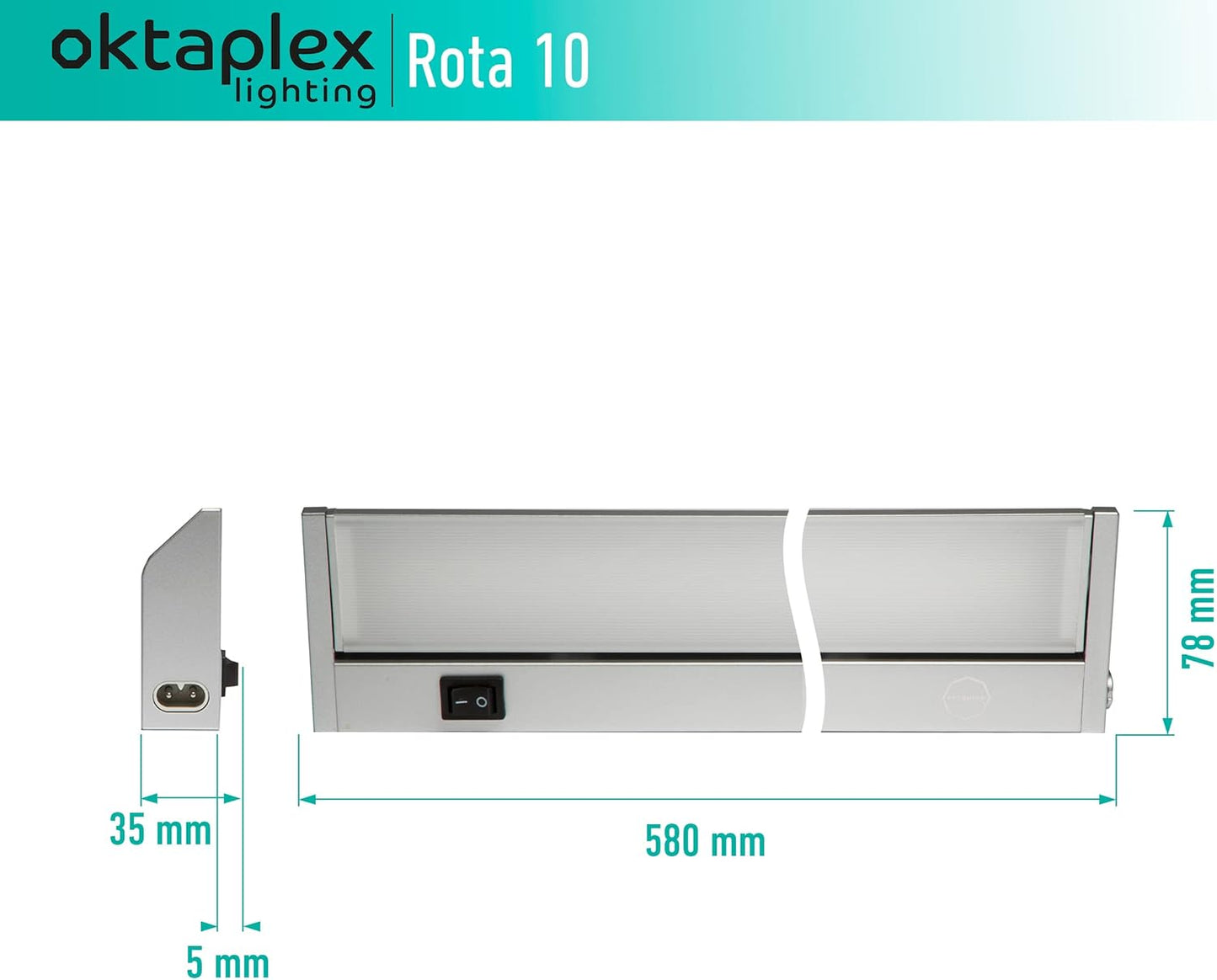 Unterbauleuchte, 58cm | 10 W ; 1 Stück