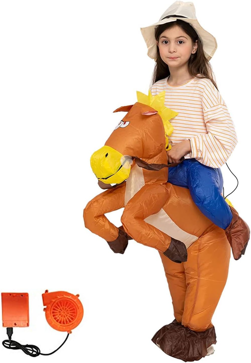 Aufblasbares Cowboy-Kostüm für Kinder, Kid Costume - Cowboy