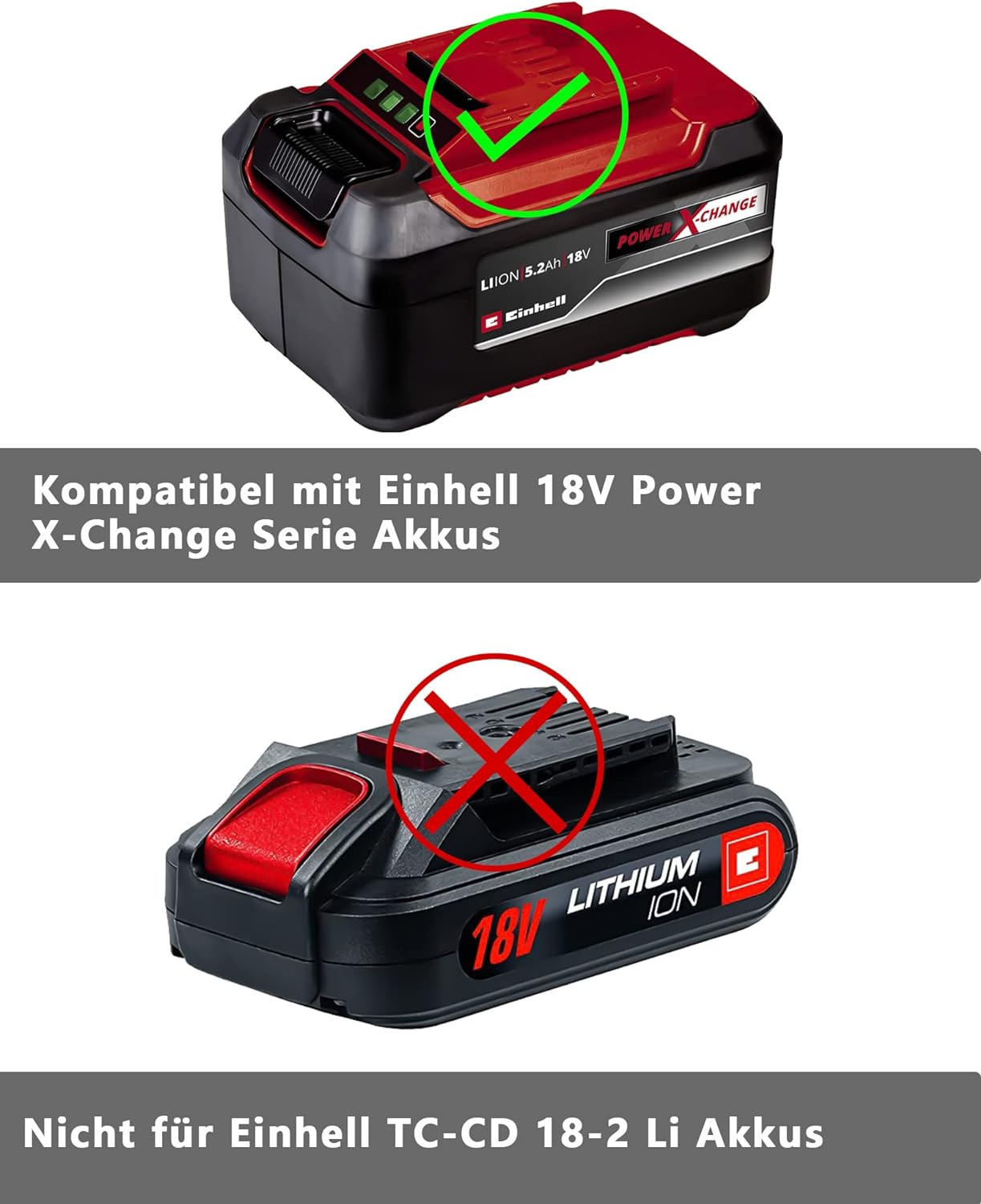 Akku-Adapter, EIN18V6