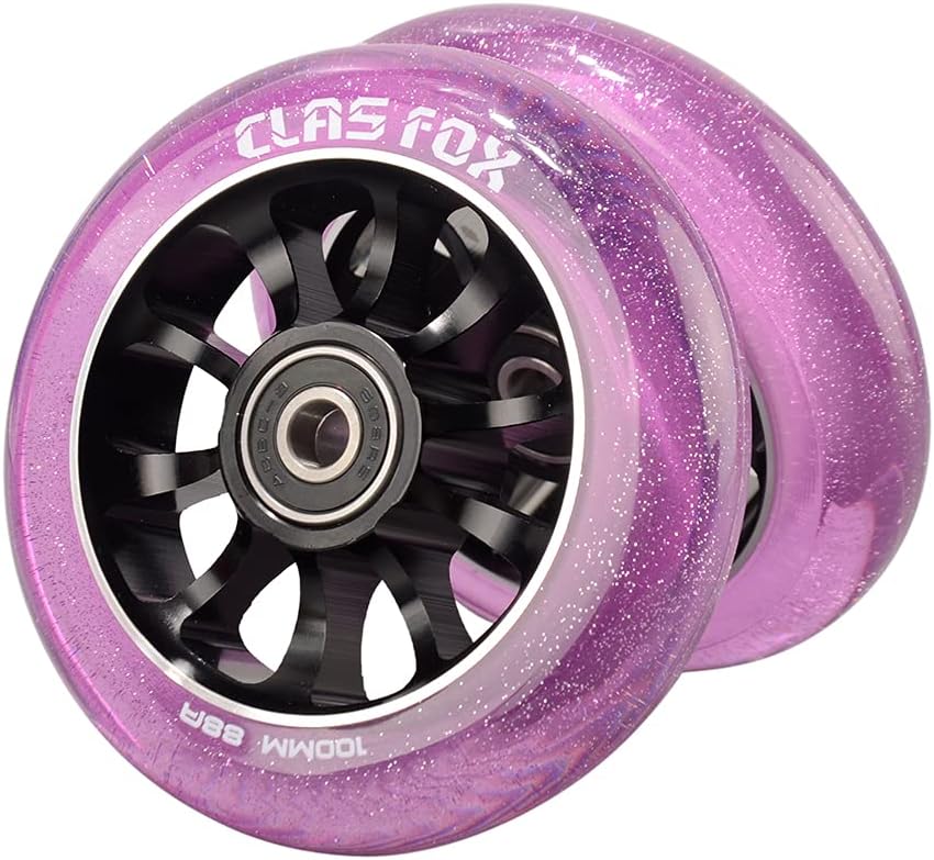 Pro Stunt Scooter Rollen, transparent lila