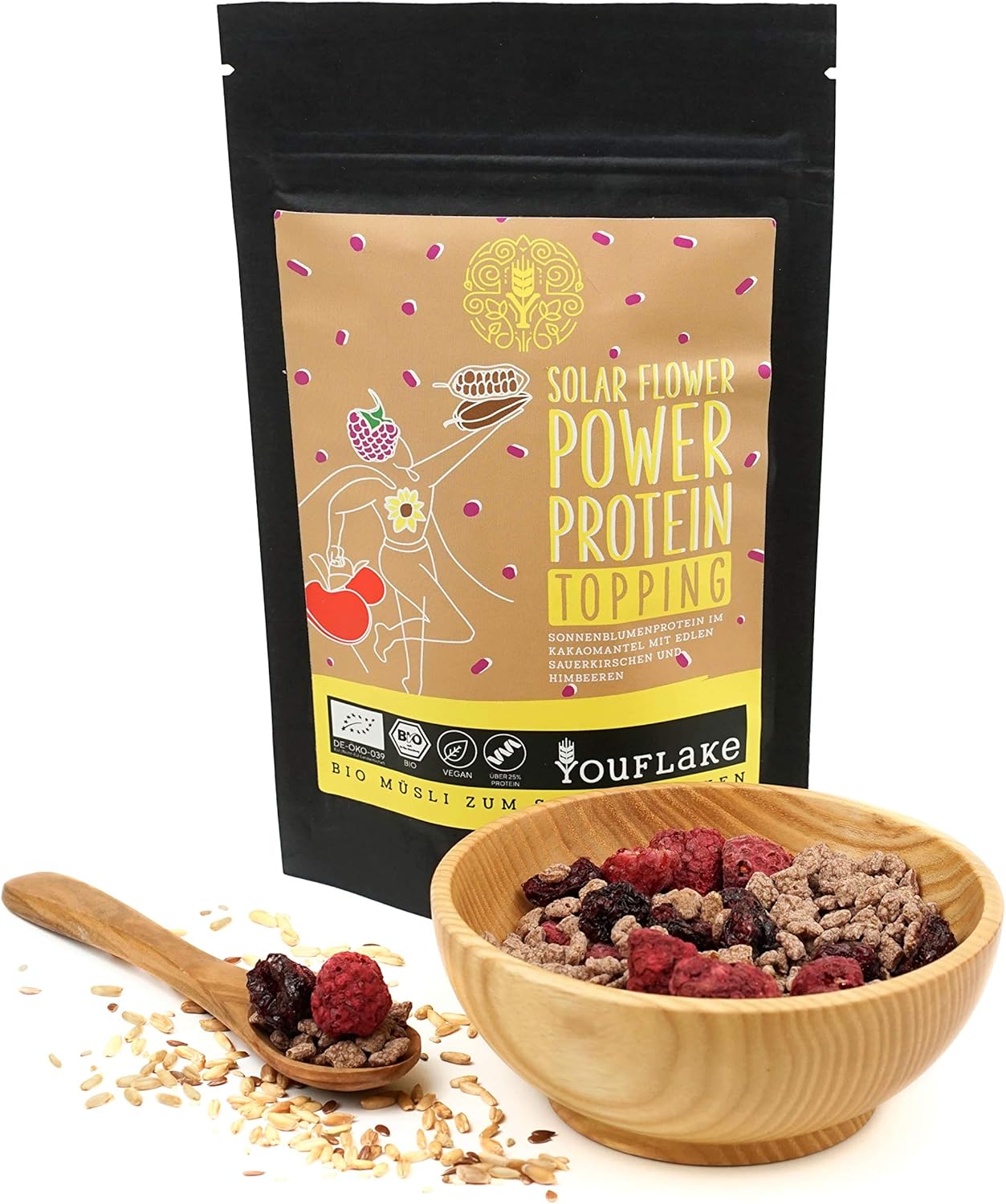 Manuelle Flockenquetsche mit Müsli-Set, Starter-Kit