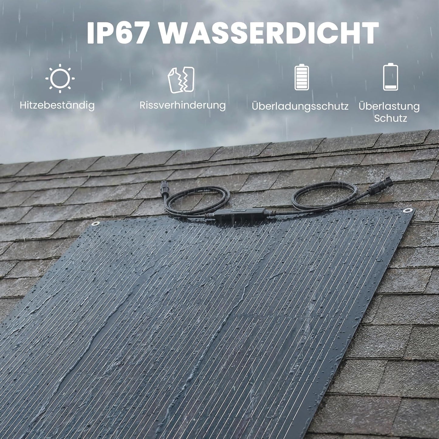 Tragbares Solarladegerät mit USB und LCD