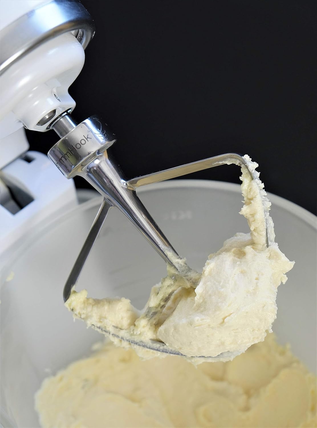 Flachrührer für Kitchen Aid, TschimmBeat Edelstahl