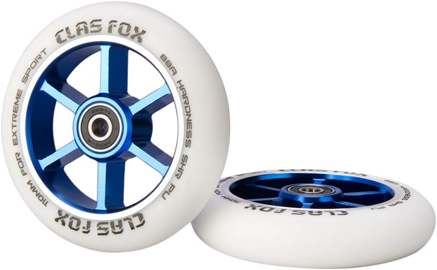 2 Stück Pro Stunt Scooter Rollen, Blau