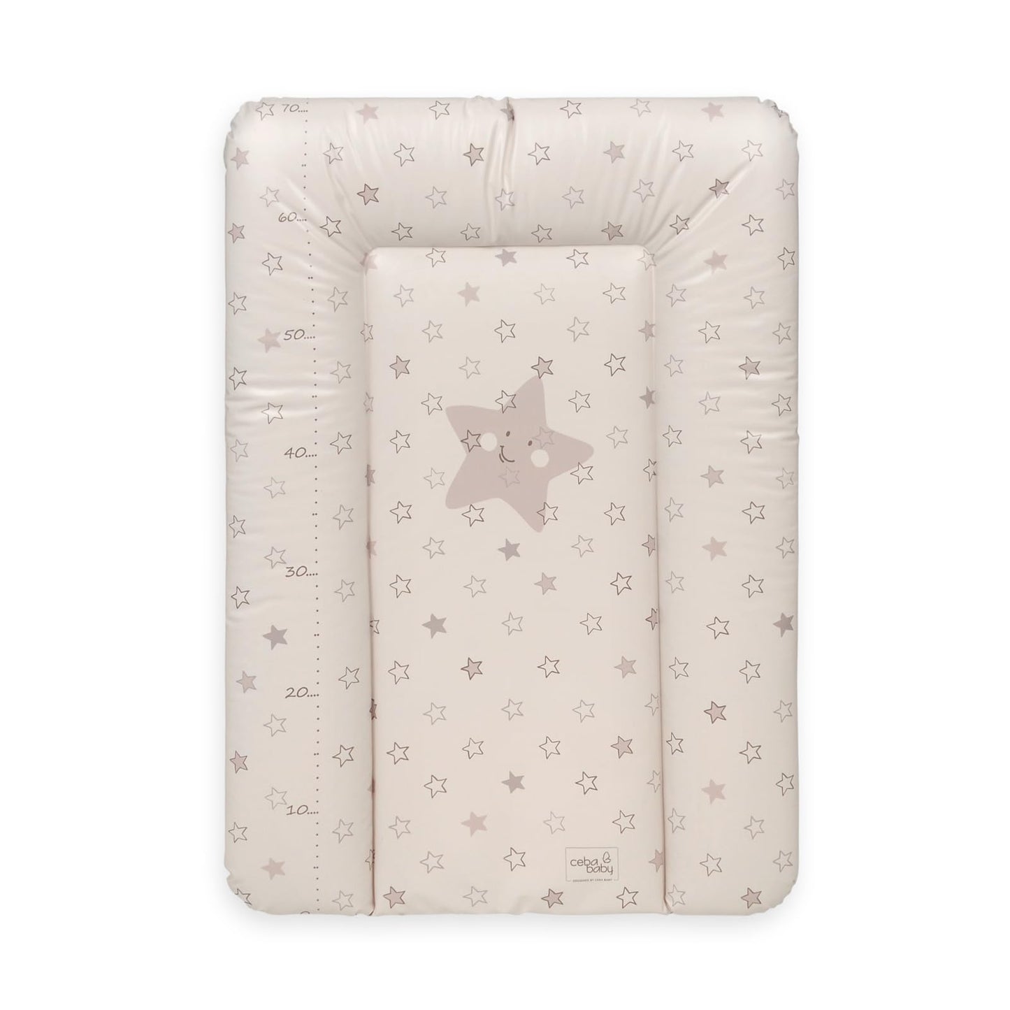 Weiche Wickelunterlage, abwaschbar (50x70 cm), 70x50 cm (1er Pack) Beige