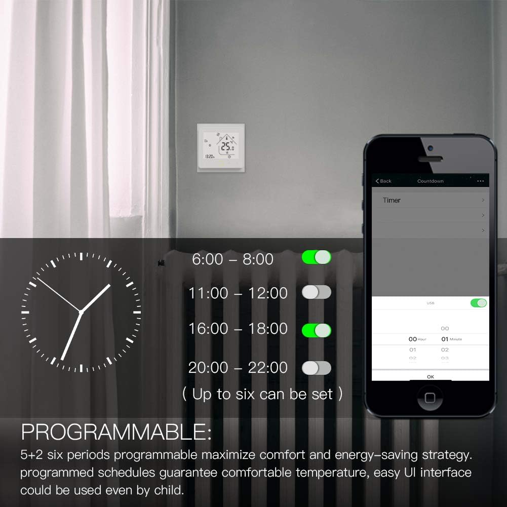Smartes WLAN Raumthermostat