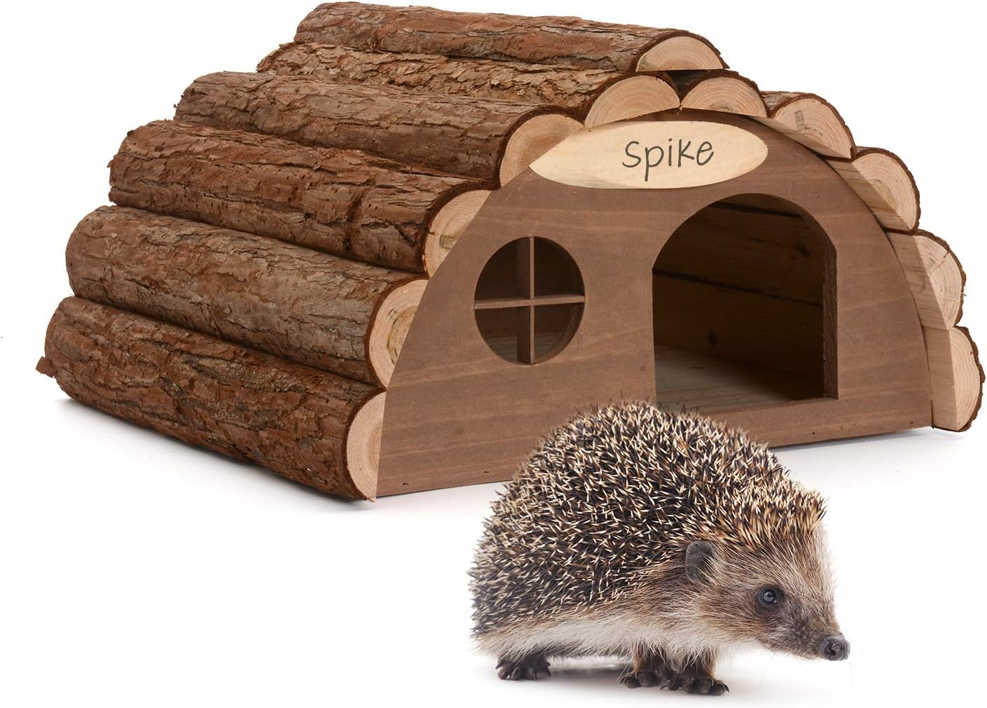 Holzhaus für Igel oder Meerschweinchen