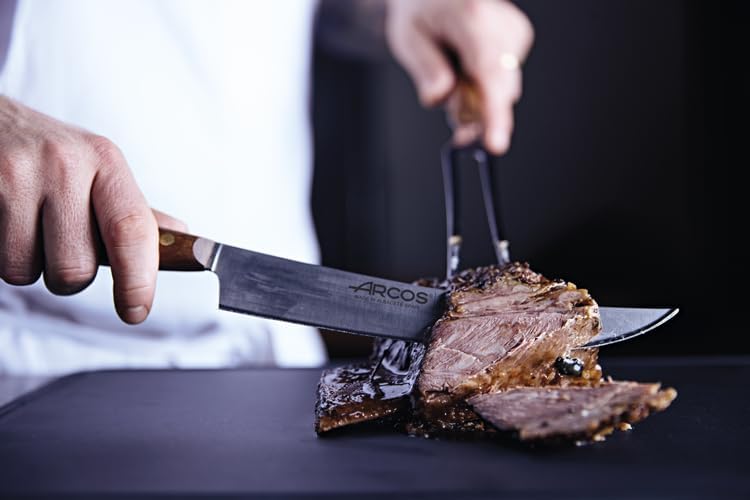 Serie Nordika - 2-teiliges Grillset, Braun 2 Stücke Grillbestecksets