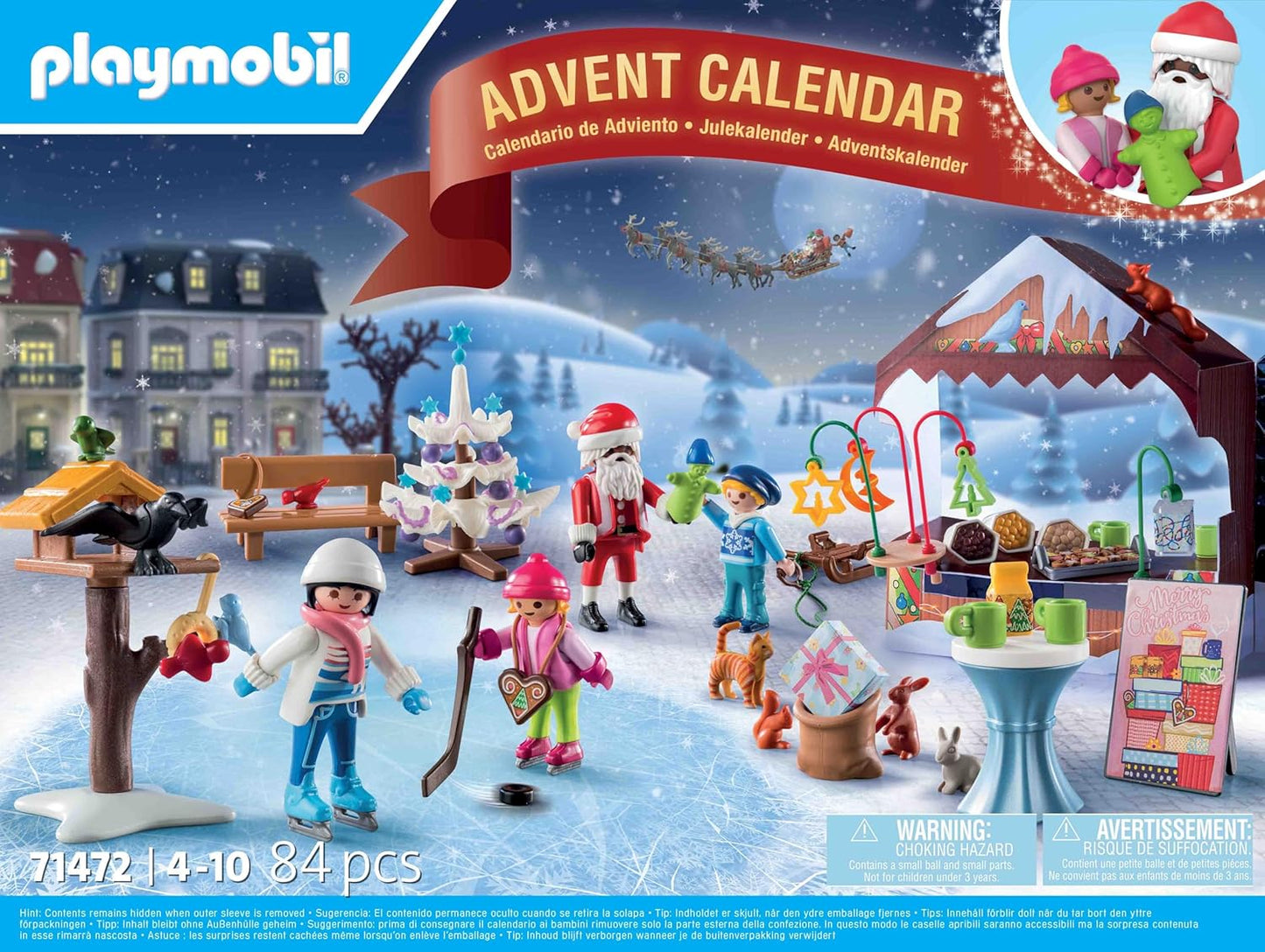 Adventskalender Ausflug auf den Weihnachtsmarkt, Weihnachtsmarkt