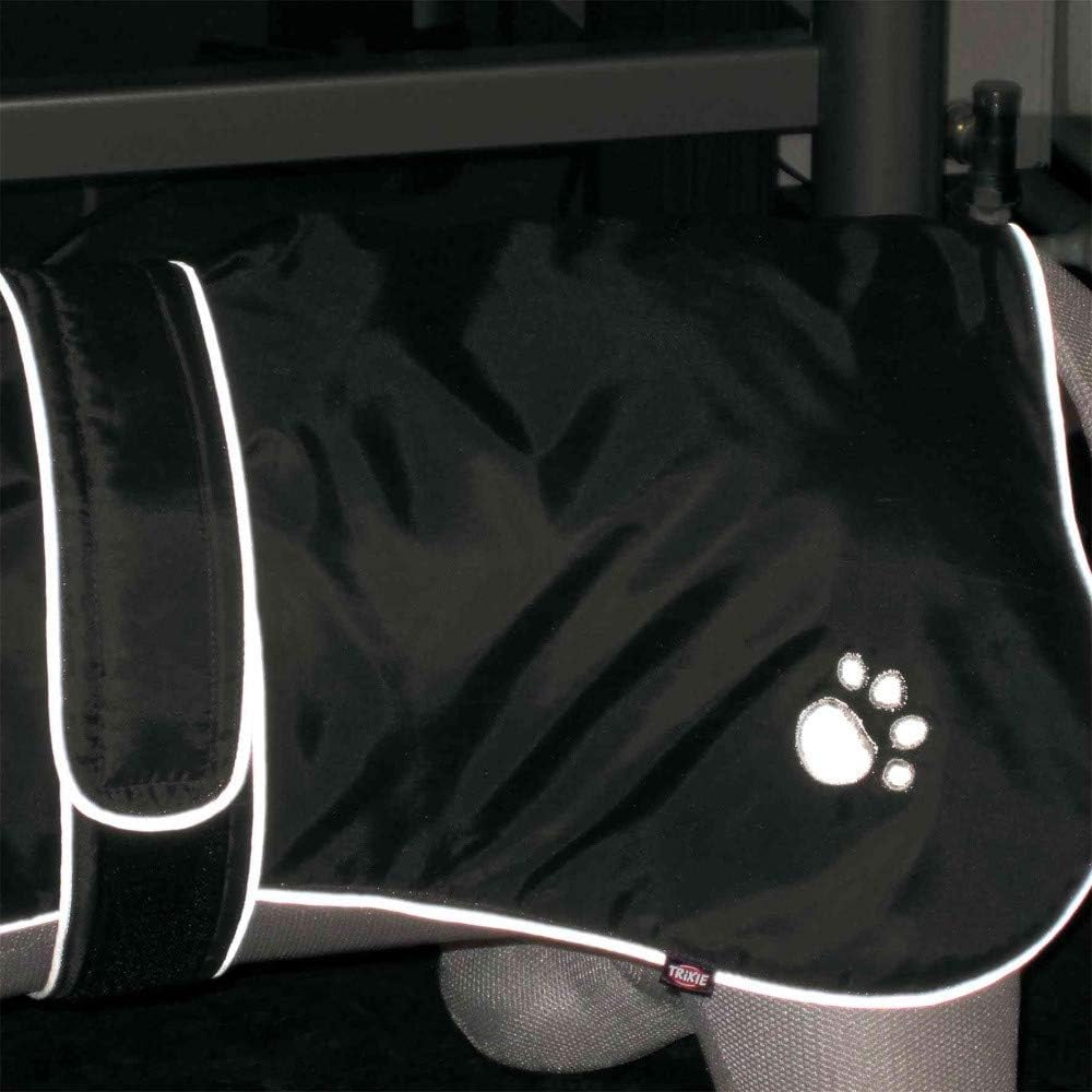 Hundemantel Orléans, Schwarz 80 cm (XL)