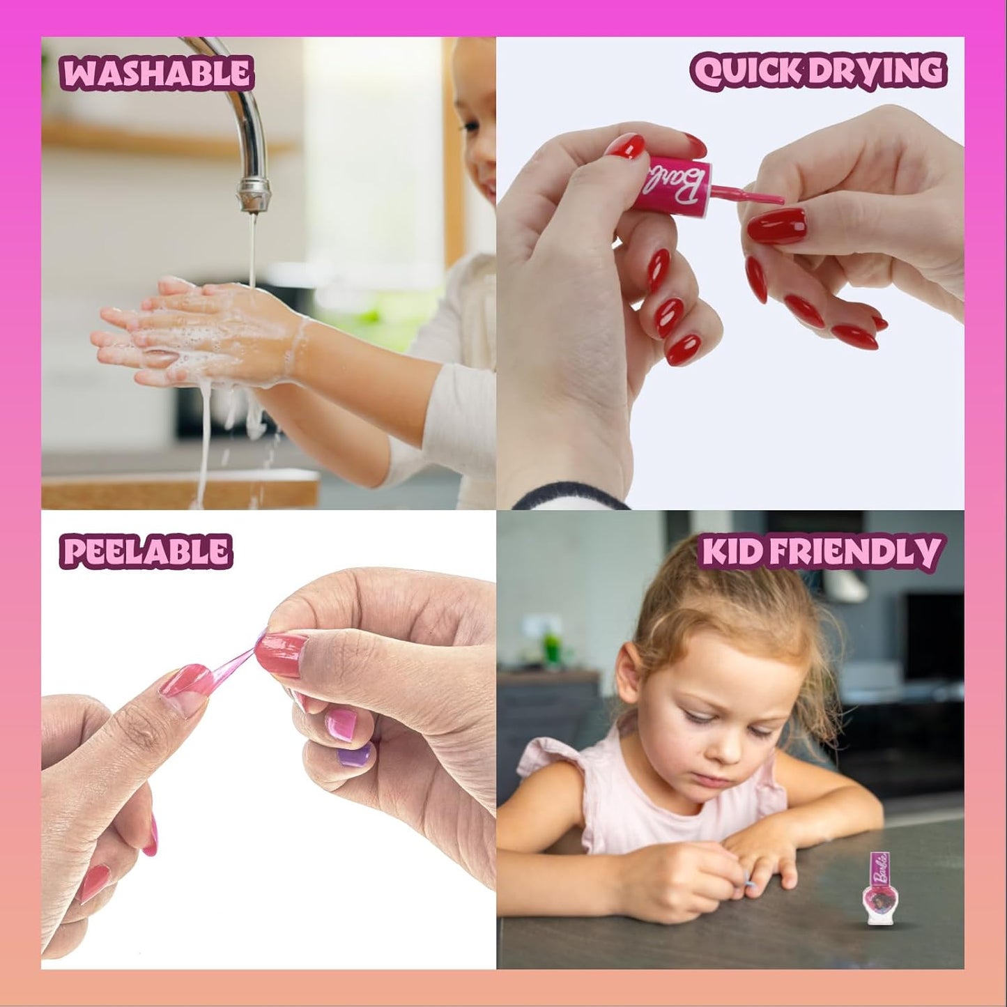 Kinder-Make-up-Set, Rosa