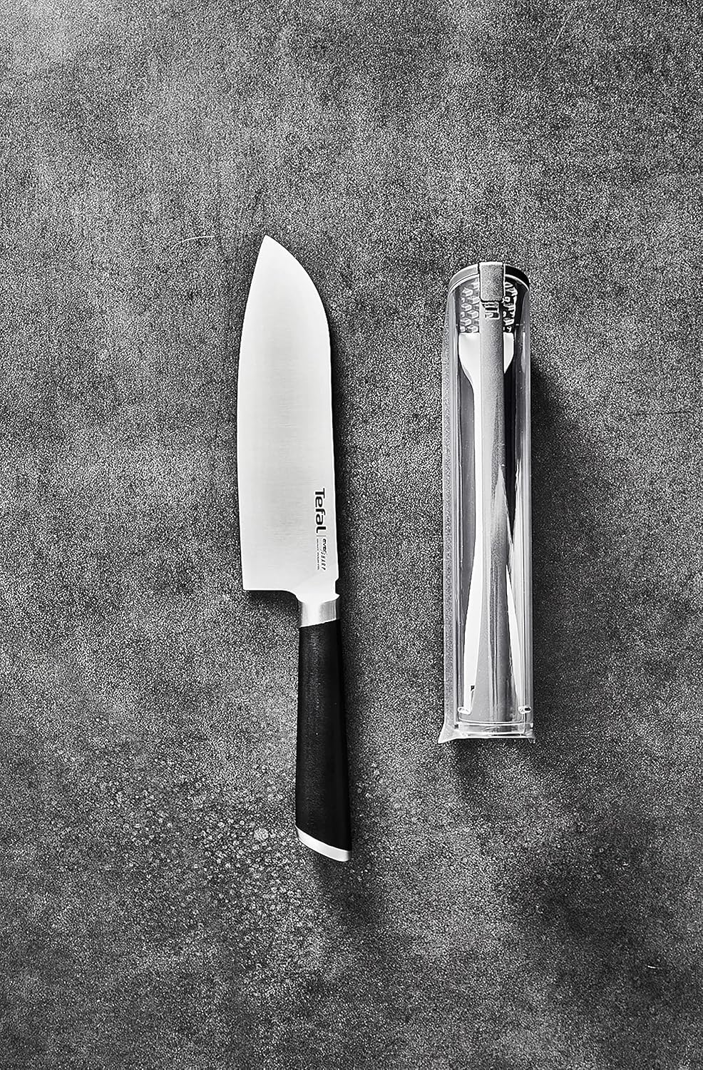 Eversharp - Santokumesser mit Schleifsystem, Eversharp Santokumesser + Messerschärfer