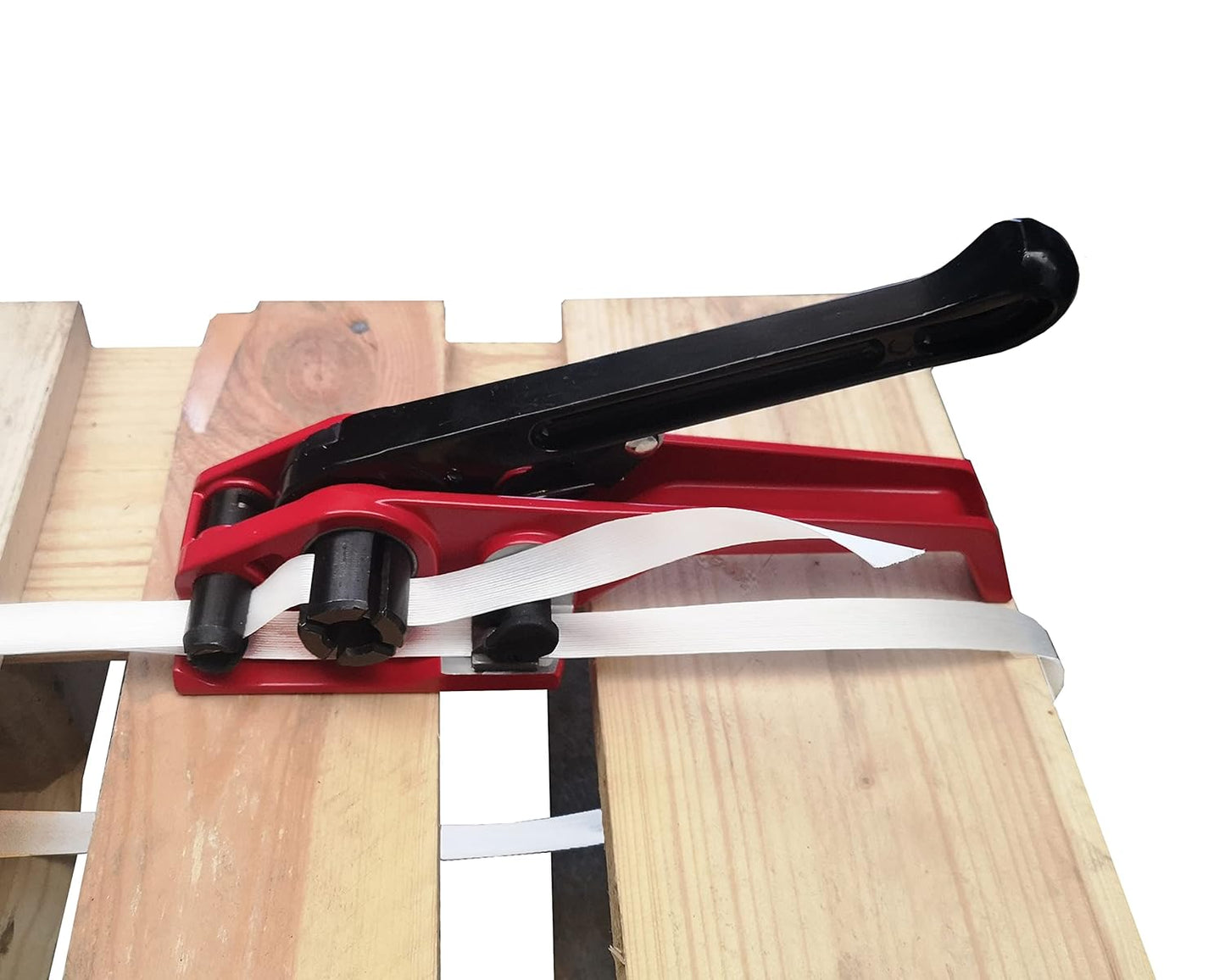 Umreifungsset mit Abroller und Spanner