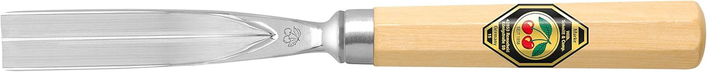 Bildhauerbeitel mit Heft, 3141008, 8mm, Mehrfarbig