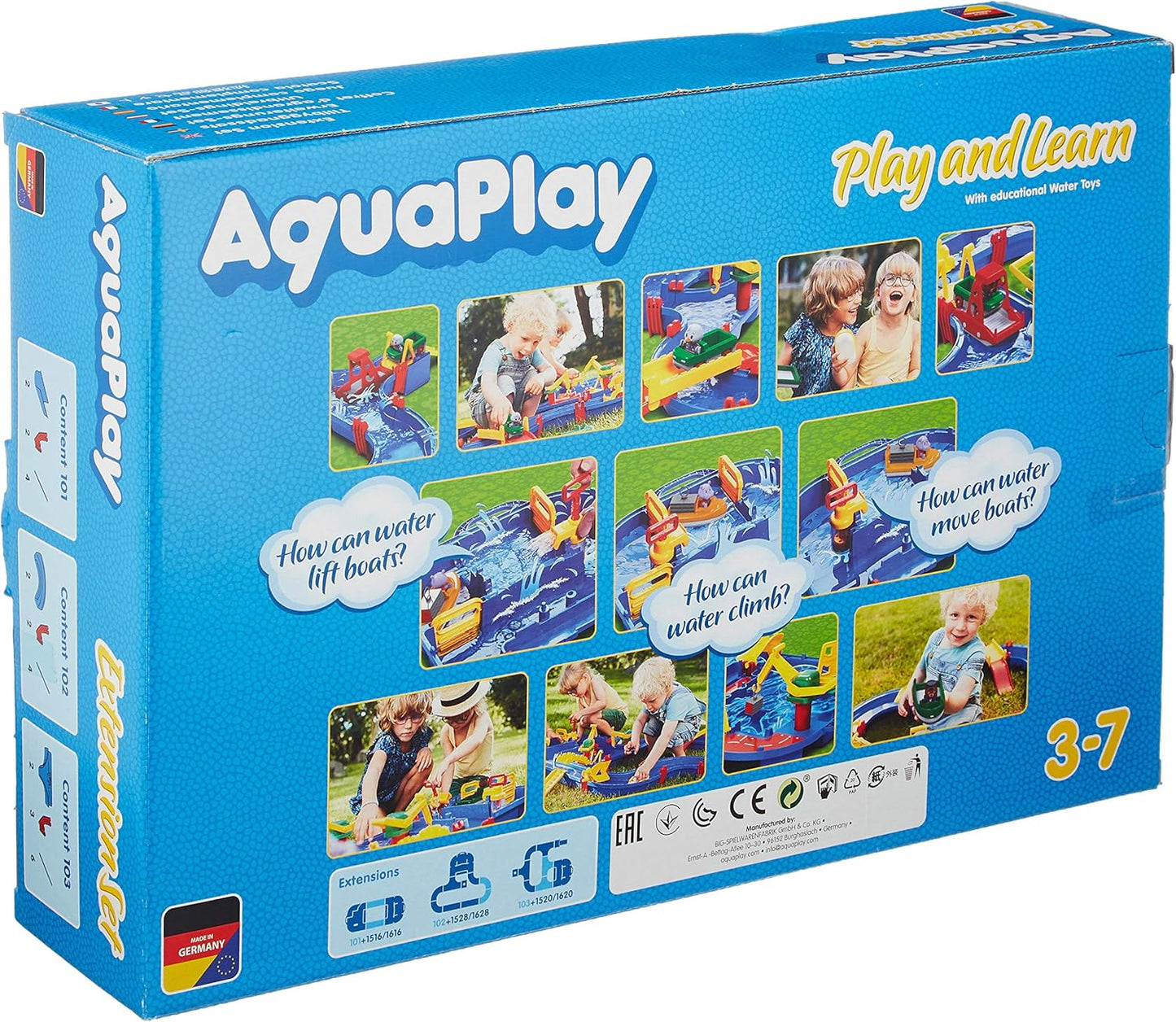 AquaPlay Elemente gerade