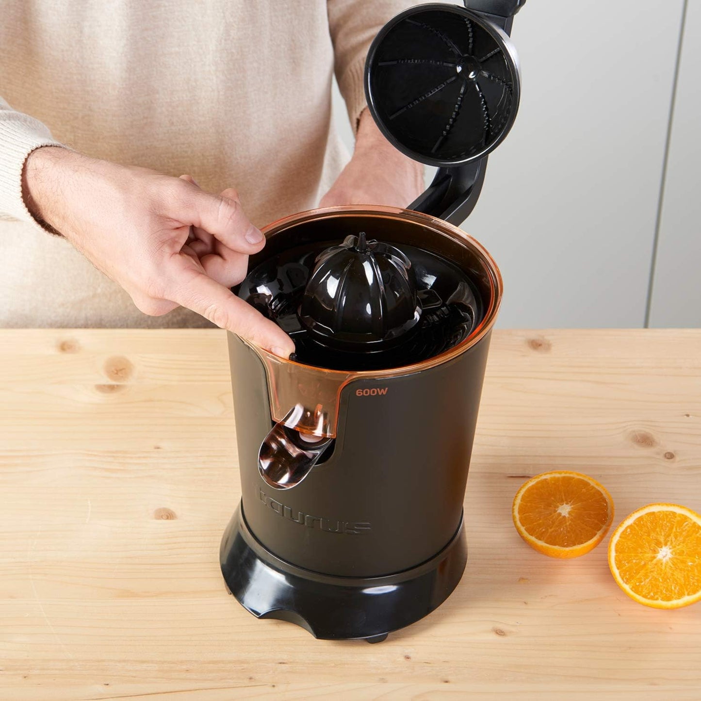 Easy Press 600 Entsafter, 600 W - Orange