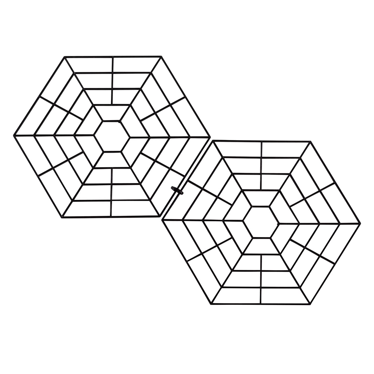 Schwimmendes Teichschutzgitter Set, 40