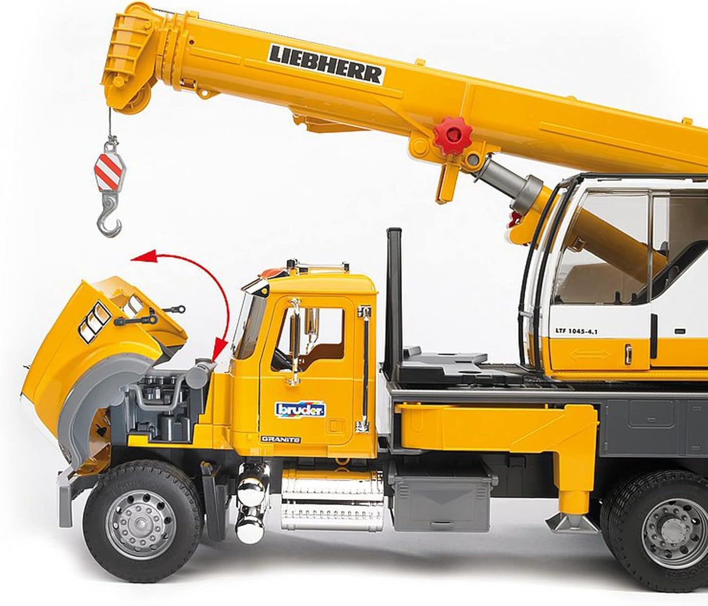 Mack Granite Liebherr Kran-LKW (02818)