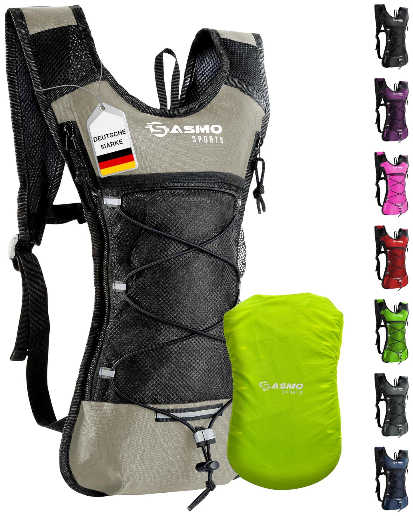 Ultraleichter Laufrucksack, Sand