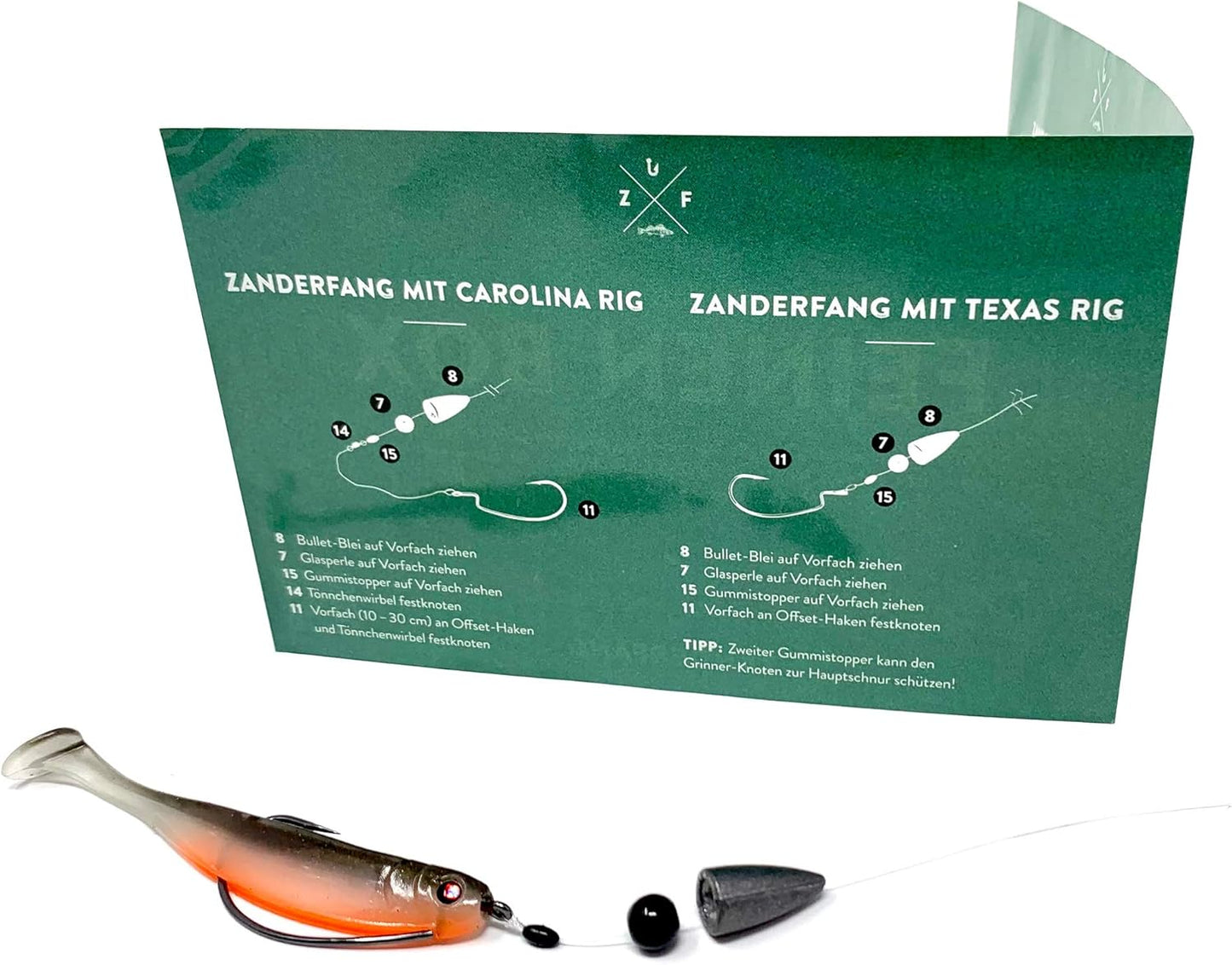 Finesse Angelset für Zander & Barsch