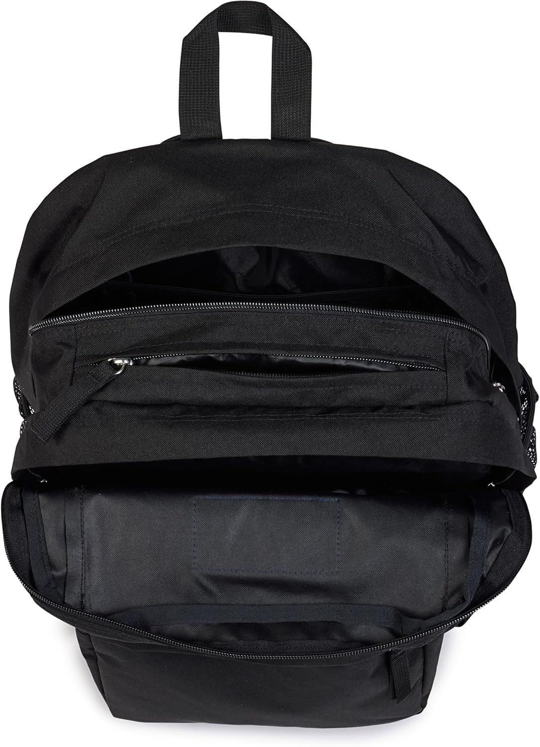 Grosser Alltagsrucksack mit Laptopfach, Schwarz BACKPACKS