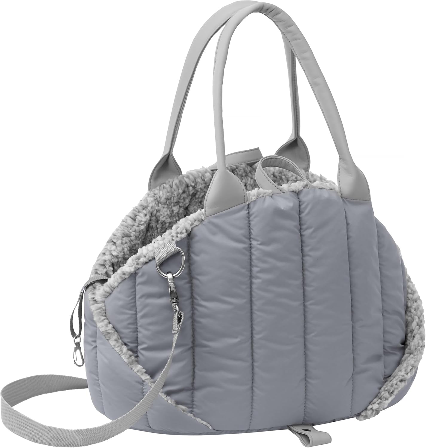 Sea Shell Hundetasche, Grösse 2: 47x29x32 cm Asche