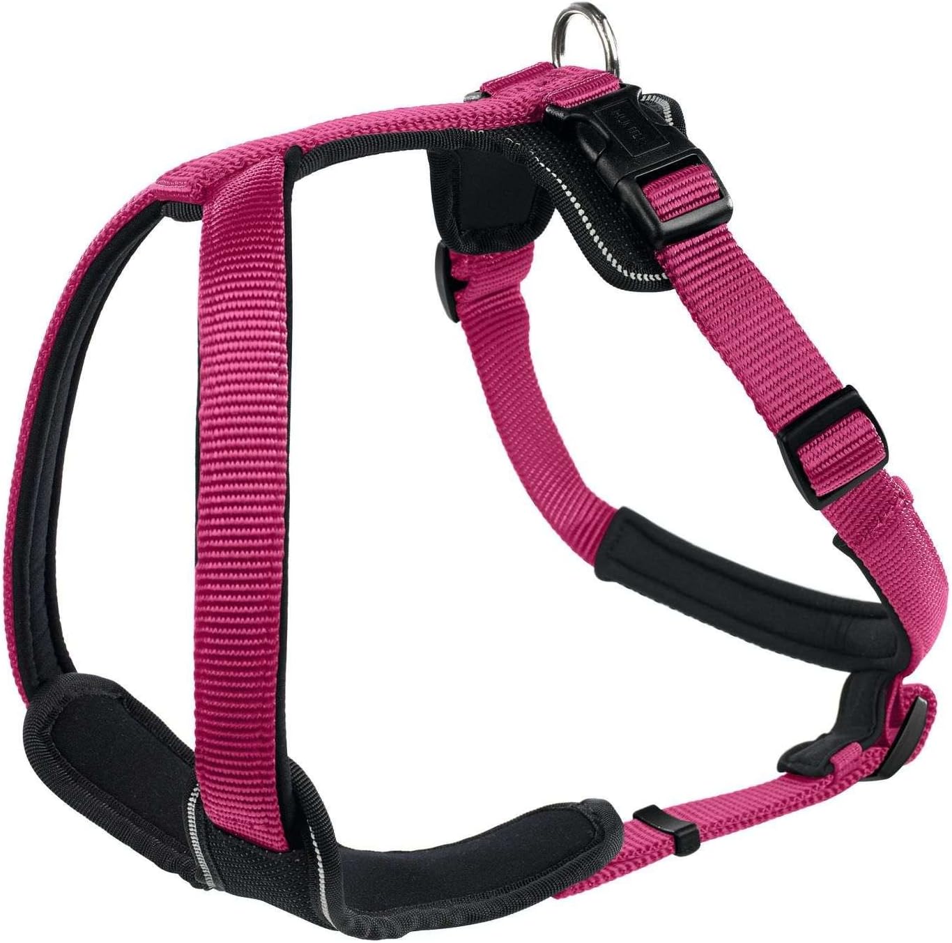 NEOPREN, 58 - 72 cm, himbeer/schwarz