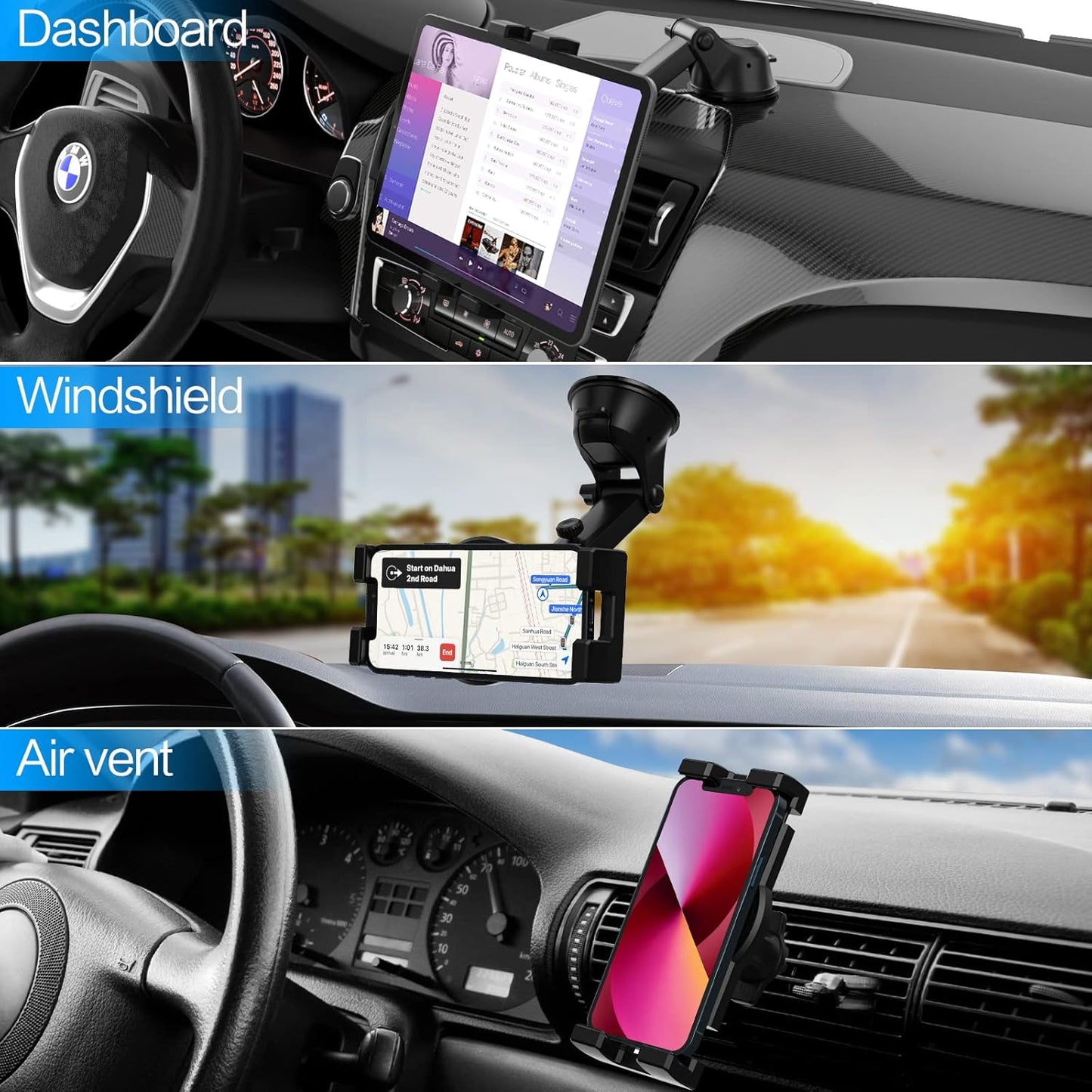 Tablet-Autohalterung