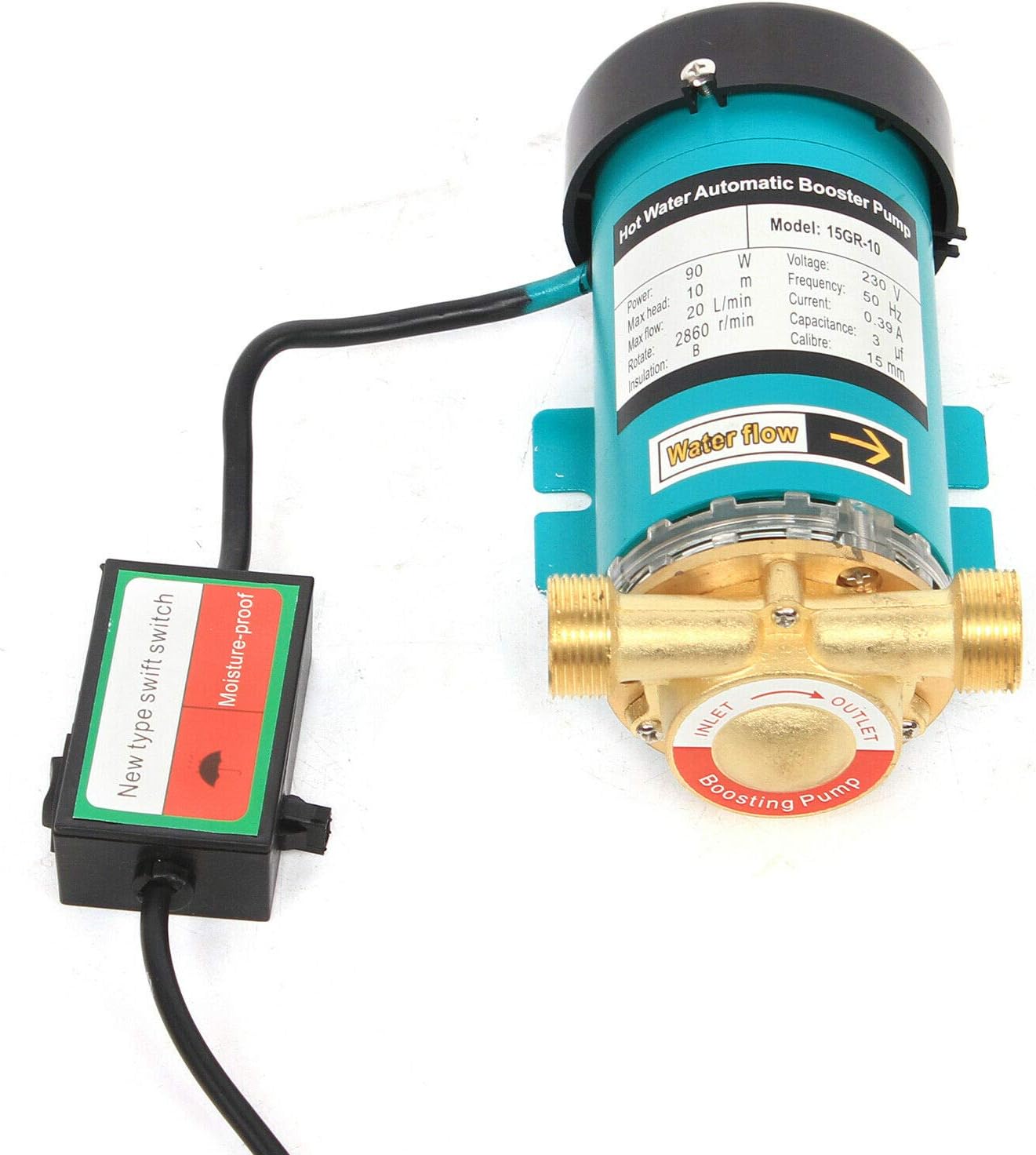 Druckerhöhungspumpe 120W für Haus und Garten