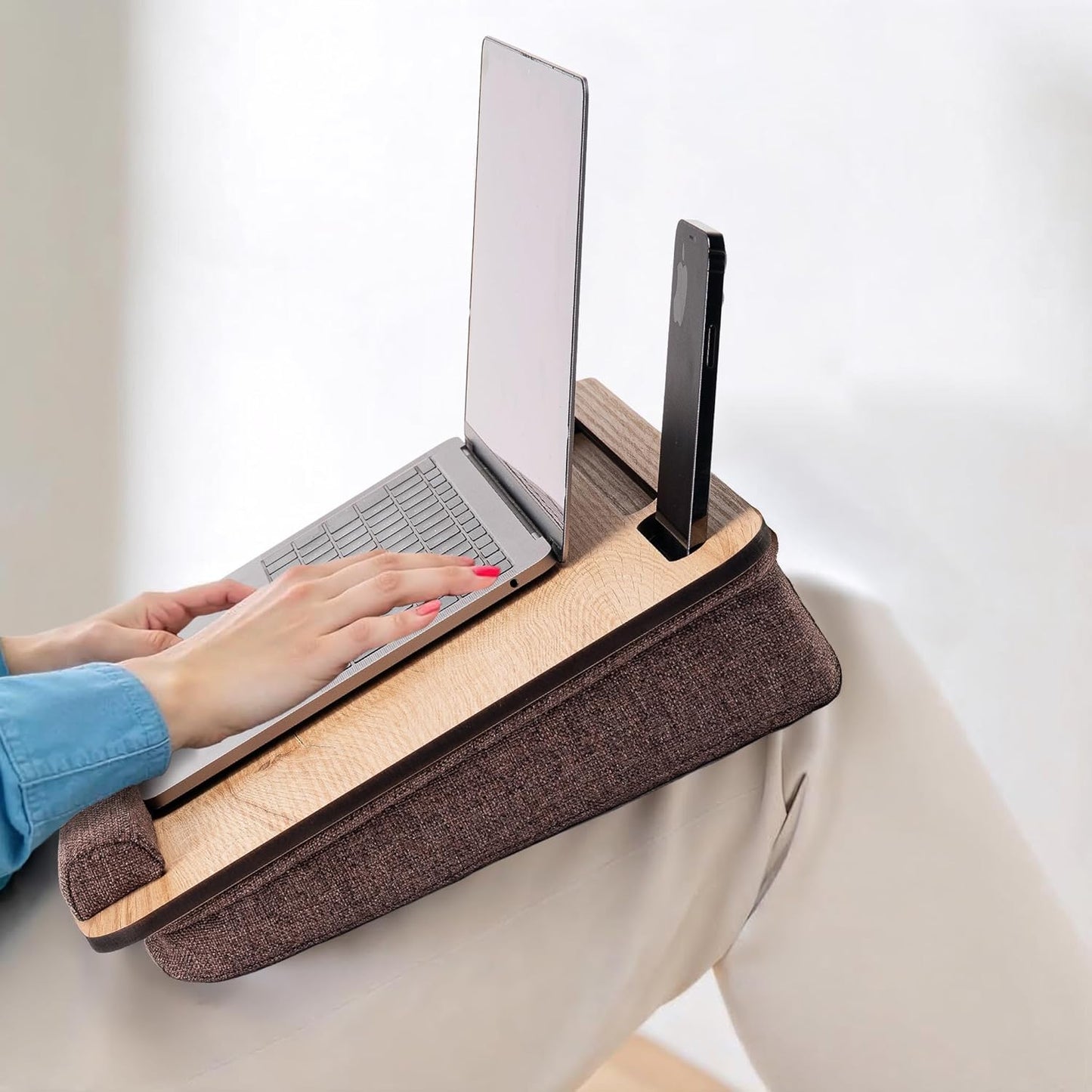 Tragbarer Laptoptisch mit Kissenauflage, Meson