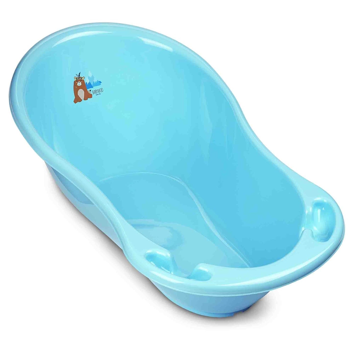 Babypflegeset-Starterset mit Badewanne und Handtuch, Bärchen Blau 3 - Set