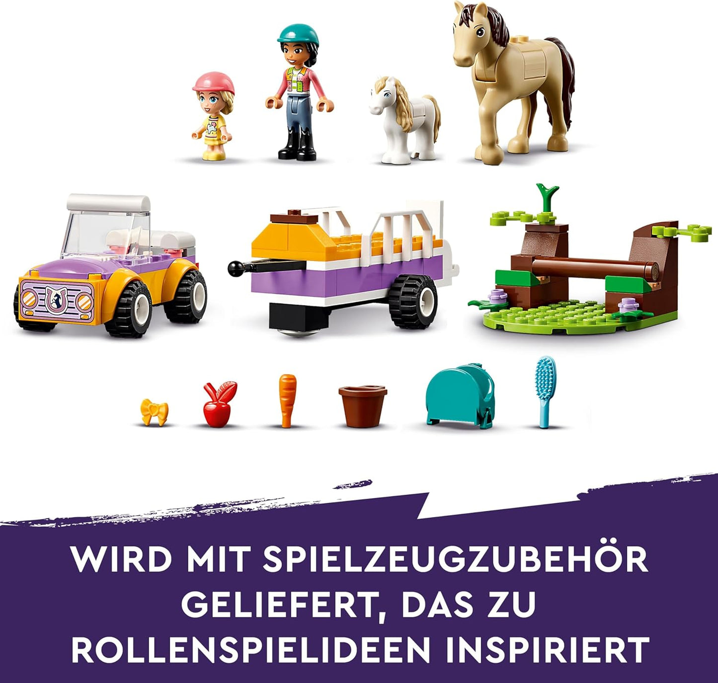 Pferde- und Pony-Anhänger, Single
