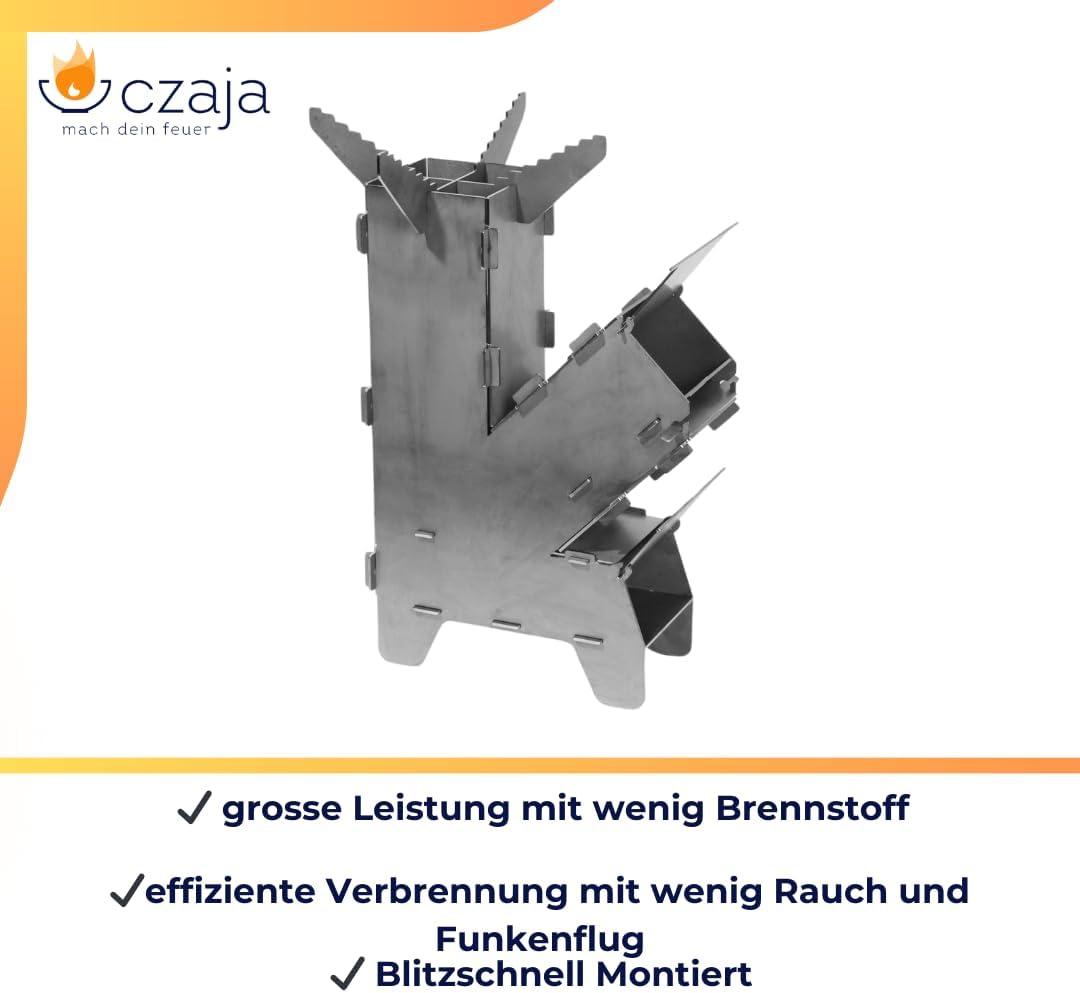 Raketenofen, Gross