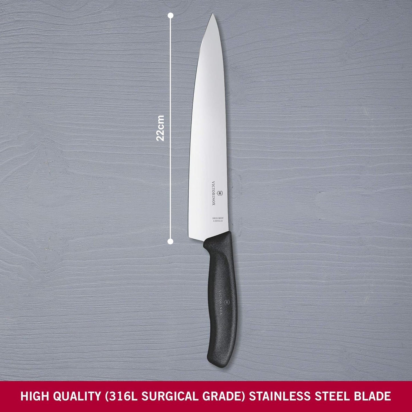 Swiss Classic, Blister-Verpackung Klingenlänge 22cm