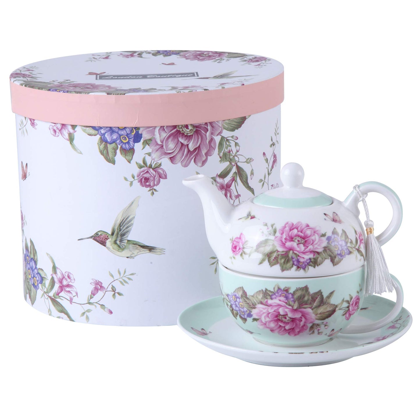 Tea for One Set, Blaugrün
